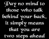 pay no mind....